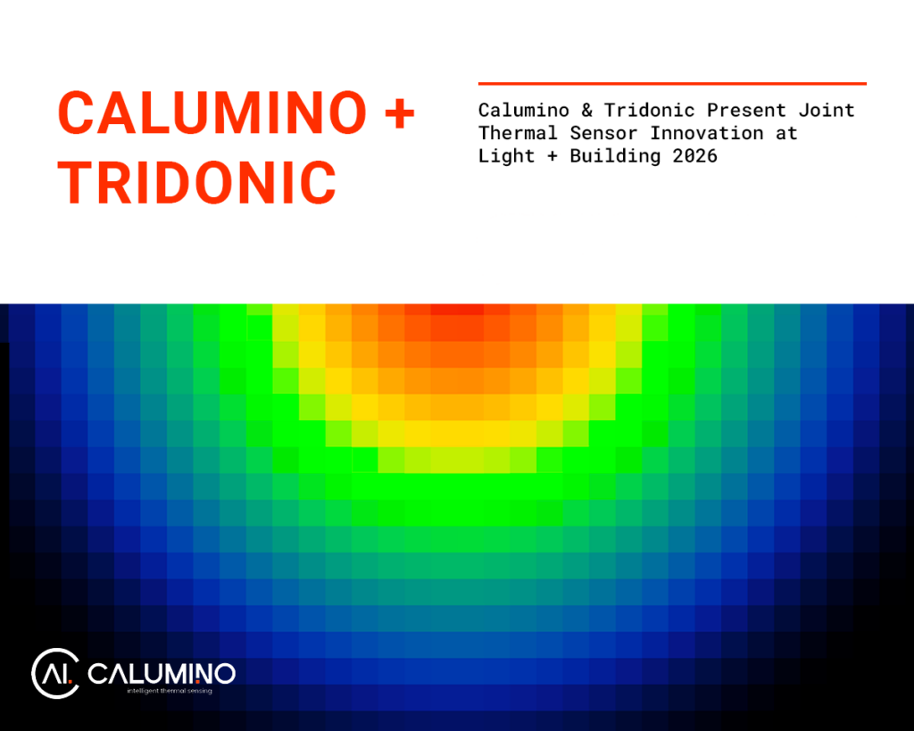 Tridonic and Calumino Present Joint Thermal Sensor Innovation at Light + Building 2026 